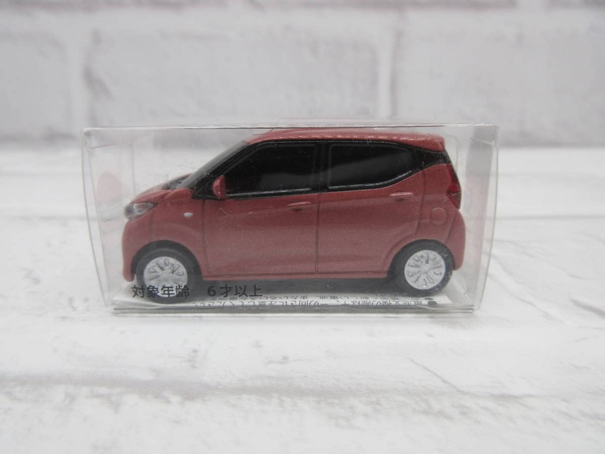 Amazon | 1/64 ディーラー特注品 ミニカー 三菱 新型ekワゴン コーラル